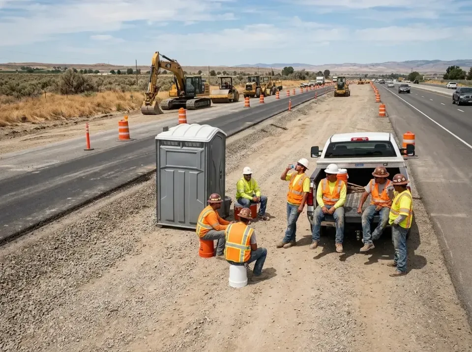 highway-road-construction-crew-007 — frequently asked questions, Porta Potty and Restroom Rentals in Edgemoor, DE